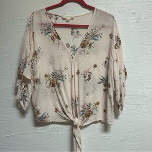 Medium Floral Boho Blouse